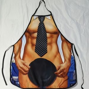 Novelty Nude Man Sexy Apron